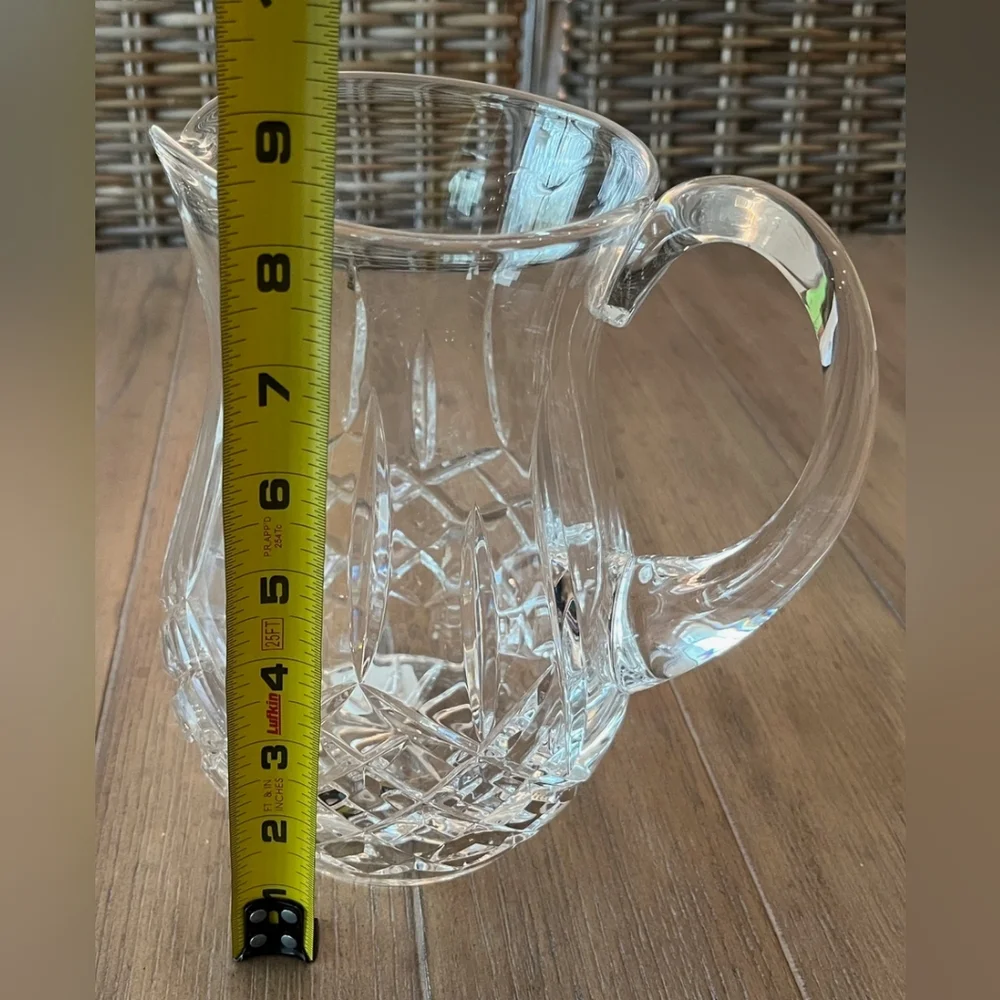 Waterford Lismore‎ Crystal 64oz Pitcher Vintage But New With Tags